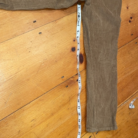 Chaps Pants Long Corduroy Tan Brown Holiday Pants Adjustable waistband Boys 6 - Picture 6 of 12
